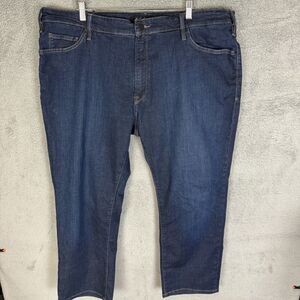 34 Heritage Charisma Jeans Mens 46x28 Blue Comfort‎ Classic Pants Dark Wash